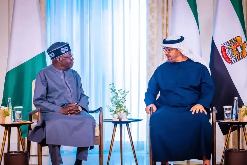 Tinubu and UAE leader